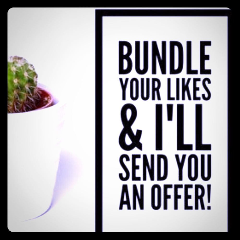 Bundle your likes for an offer!!❤️❄️☕️